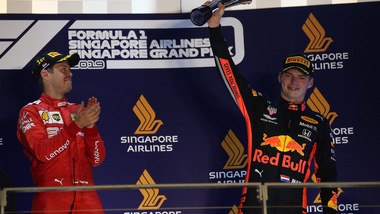 Verstappen terzo a Singapore: "Felice di tornare sul podio"