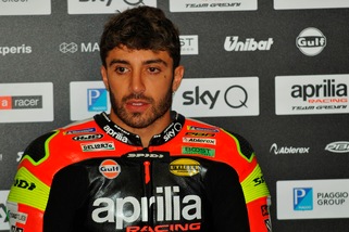 Aprilia, Iannone: "Ho corso con un forte dolore ad Aragon"