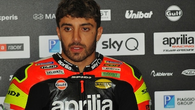 Aprilia, Iannone: "Ho corso con un forte dolore ad Aragon"