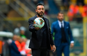 Sassuolo, De Zerbi: "Ci siamo esposti al loro contropiede. Colpa mia"