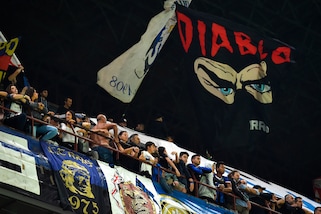 Inter, omaggio della Curva al tifoso della Lazio Diabolik