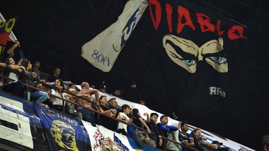Inter, omaggio della Curva al tifoso della Lazio Diabolik