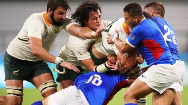 Mondiali rugby: primi punti per il Sudafrica, Namibia travolta 57-3