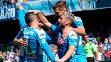 Napoli-Brescia 2-1: Mertens e Manolas, che coppia!