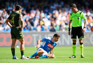 Napoli, problemi fisici per Manolas e Maksimovic