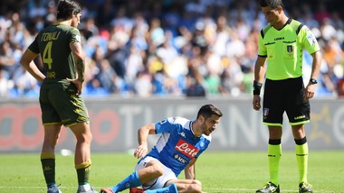 Napoli, problemi fisici per Manolas e Maksimovic