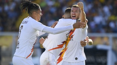 Dzeko regala i tre punti alla Roma