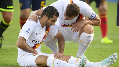 Roma, non c'è pace: lesione tendinea per Mkhitaryan