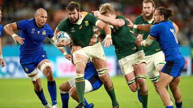 Mondiali: Italrugby ko contro il Sudafrica