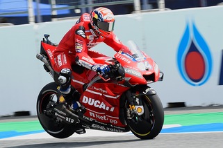Gp Thailandia: Dovizioso domina le terze libere, Rossi 11°