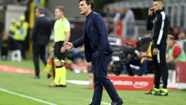 Fiorentina, Montella: "Cominciato a camminare, per correre serve tempo"