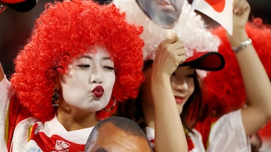 Mondiali rugby, lo show è anche sugli spalti