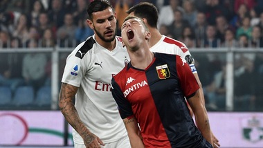 Genoa-Milan 1-2, il tabellino