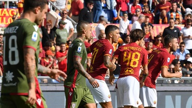 Roma-Cagliari 1-1, il tabellino