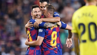 Liga: il Barcellona si rilancia, poker al Siviglia