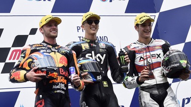 Moto2, Marini: "In Thailandia una grande vittoria"