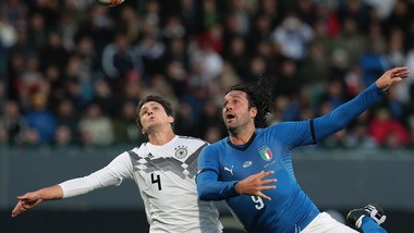 Pareggio per gli Azzurri Legends in Germania: gol di Toni, Totti e Tommasi