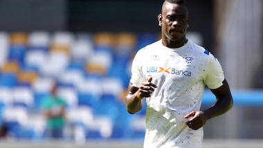 Brescia, tripletta di Balotelli nell'11-0 alla Bagnolese