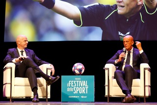 Infantino e Collina: "Grazie alla Var il calcio ora è più giusto e più bello"