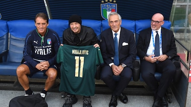 Mihajlovic va da Mancini: e il ct gli regala la 11 dell’Italia!