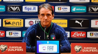 Mancini: "Italia a Euro2020 per arrivare in fondo. Kean? Deve fare attenzione"