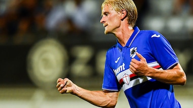 Sampdoria, Thorsby al lavoro tra campo e palestra