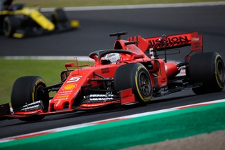 F1, Giappone: Ferrari show! Vettel in pole, Leclerc secondo