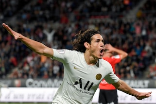 As: "L'Atletico Madrid vuole Cavani già a gennaio"