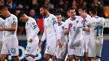 Liechtenstein-Italia 0-5: Bernardeschi e Belotti show, Mancini come Pozzo