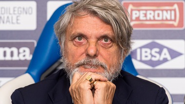 Sampdoria, striscione di minacce contro Ferrero