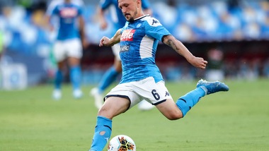 Napoli, allenamento con il gruppo per Mario Rui