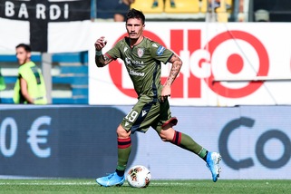 Cagliari, buone notizie: Pisacane con i compagni