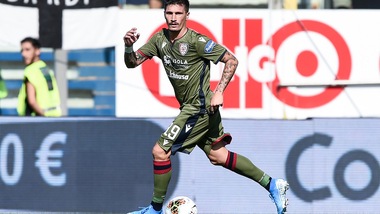 Cagliari, buone notizie: Pisacane con i compagni