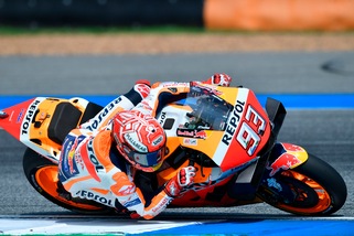 Gp Giappone, Marquez: "Dobbiamo lavorare per stare con le Yamaha"