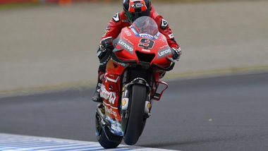 Gp Giappone: Petrucci il più veloce nelle libere 3, Rossi solo 12°