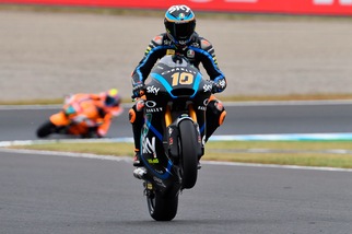 Moto2: pole position in Giappone per Luca Marini