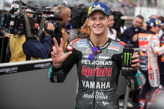 Gp Giappone, Quartararo: "Felice del secondo podio di fila"