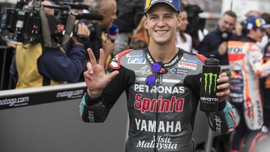 Gp Giappone, Quartararo: "Felice del secondo podio di fila"