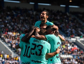 Sassuolo-Inter 3-4: Conte torna a -1 dalla Juve