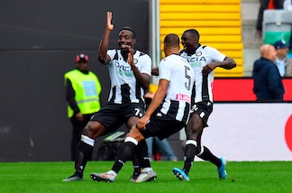 Il Torino scivola ad Udine. Okaka, gol da tre punti