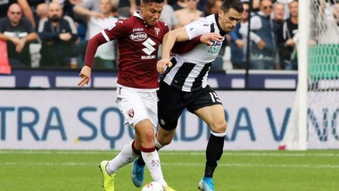 Udinese-Torino 1-0, il tabellino