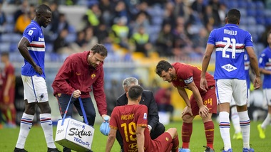 Guai Roma: Kalinic fuori un mese e mezzo, Cristante fino al 2020