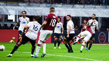 Milan-Lecce 2-2, il tabellino