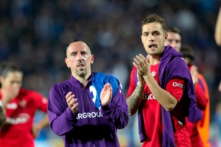 Fiorentina, il pensiero di Ribery: "Dessena, guarisci presto"