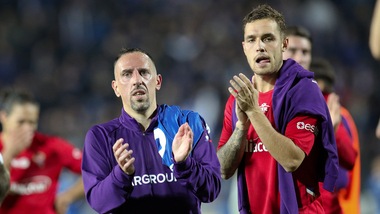 Fiorentina, il pensiero di Ribery: "Dessena, guarisci presto"