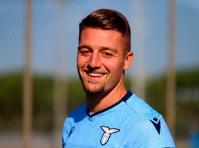 Milinkovic carica la Lazio: "A San Siro solo la vittoria!"
