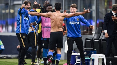 Lautaro e Candreva per la gioia di Conte: show dell’Inter in Champions