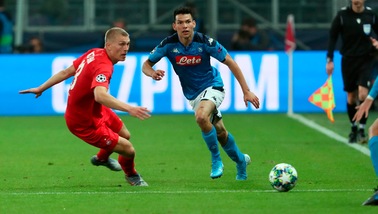 Salisburgo-Napoli 2-3, il tabellino