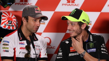 Valentino Rossi: "Meteo instabile, ma sul bagnato giro bene"
