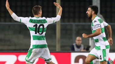 Verona battuto dal Sassuolo, gol di Djuricic con una fiondata